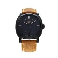Panerai — Panerai Radiomir 1940 3 Days Black Ceramic Scamosciato Strap PAM00577 — Watch — resale