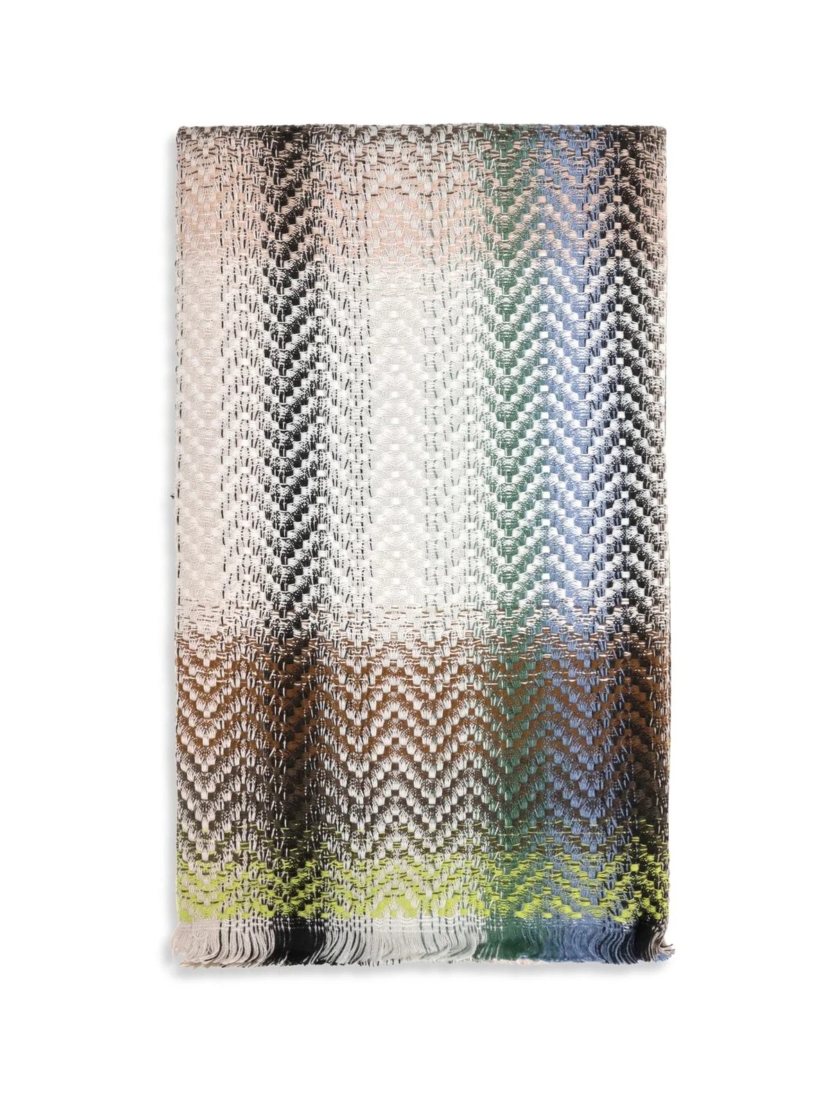 Missoni — Missoni Checked -Blend Scarf — ; Ovis Aries Scarfs — Accessory — resale