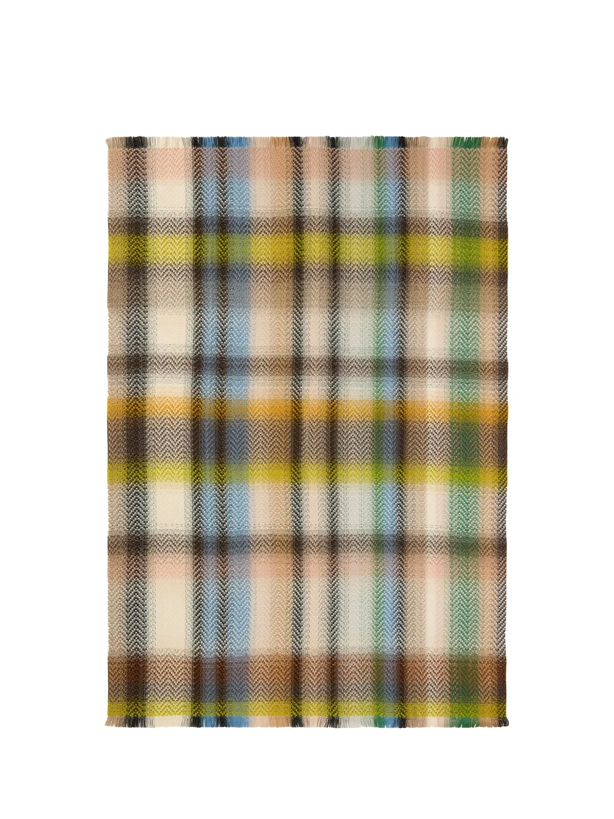 Missoni Checked -Blend Scarf — ; Ovis Aries Scarfs 2