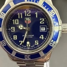 ’s Tag Heuer Professional 200M Blue Dial/Bezel 28mm Automatic Running Nice 2