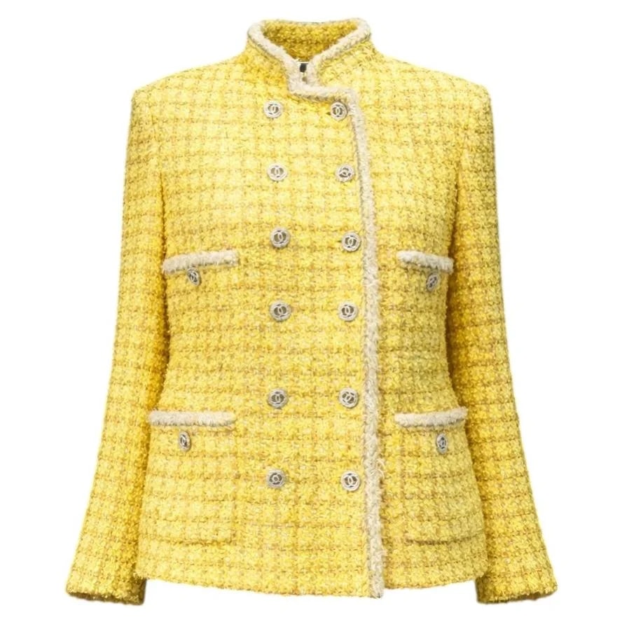 Chanel — Chanel 14K Statement Sunlight Jacket With Chain Link Trim 36 FR — Clothing — resale