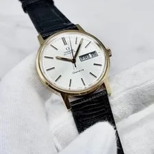 Omega Geneve 166.0117 Gold Plated Automatic From Japan 4