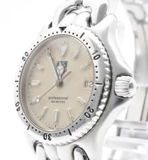 TAG Heuer — [Exc+5] TAG Heuer S/el SEL S99.013M White 200M Quartz Japan — Watch — resale