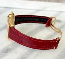 Cartier Roadster 2524 18k Gold, Large Size 37mm With Custom Diamond Bezel 4