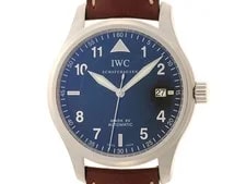 IWC — IWC IW325311 Mark XV Spitfire Pilot WatchWatches Black Dial SS【472】 — Watch — resale