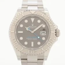 Rolex — Rolex Yacht-Master 40 126622 Pt×ss SS AT Slate Dial 2 Extra Links — Watch — resale
