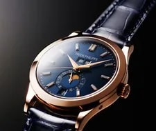 Patek Philippe 5396R-015 Annual Calendar Moonphase Blue Sunburst "Bleu Soleil" 4
