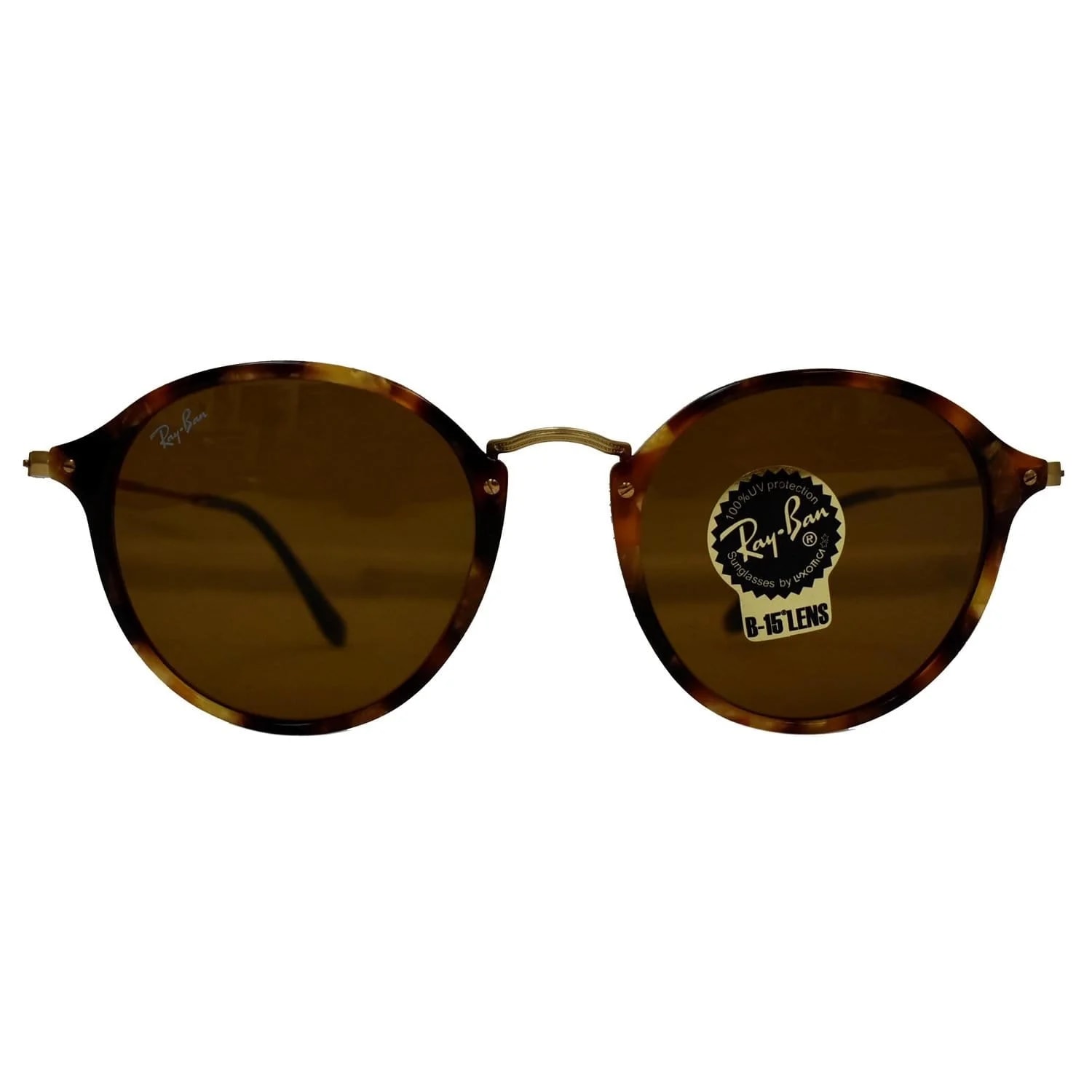 Ray-Ban — Ray-ban RB2447 1160 52 Spotted Havana Sunglasses B-15 Lens — Accessory — resale