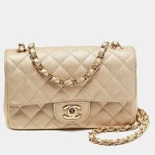 Chanel — Chanel Single Classic Flap Quilted Flap — Handbag — resale