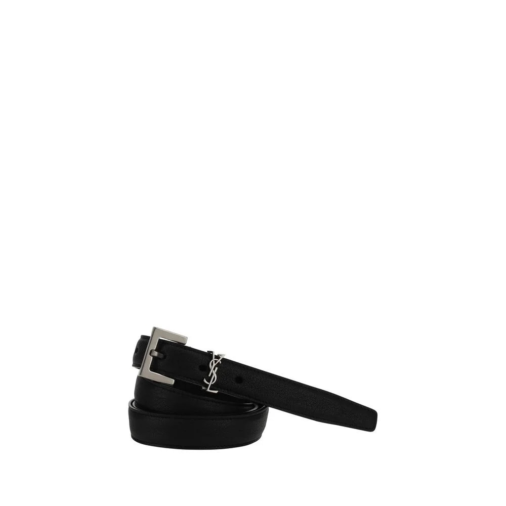 Saint Laurent — Lamb Ovis Aries Thin Belt — Accessory — resale