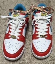 ’s Size 9.5 2022LeBron James X Fruity Pebbles X Nike Dunk Low 3