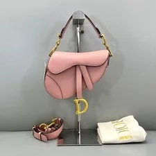 Dior — Christian Dior Saddle Small Grained /Crossbody Duty Pa — Handbag — resale