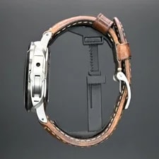 Panerai Luminor Marina PAM01351 44mm Brown Dial Leather Strap 3