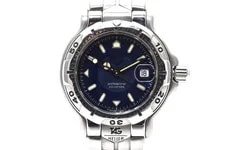 [Near w/Box] TAG Heuer Professional 6000 WH1315-K1 Quartz Blue Dial 3
