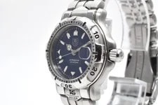 [Near w/Box] TAG Heuer Professional 6000 WH1315-K1 Quartz Blue Dial 4