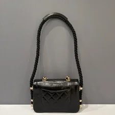 Chanel Cc En Vogue Rope Flap Crumpled (ac031926a7) 3