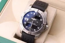 Breitling — Breitling Aerospace E79363 - Titanium Strap, Rubber, Cloth Strap, Box — Watch — resale