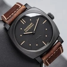 Panerai Radiomir 1940 3-Day Ceramica W/ Brown Leather - 48MM - REF PAM00577 2