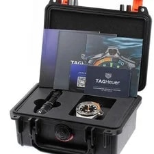 Tag Heuer — TAG Heuer Aquaracer Professional 1000 Super Diver WBP5A8A 45mm Ti Black #C3865 — Watch — resale