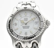 TAG Heuer Chronometer WG5113-P0 Automatic White Dial Japan 3