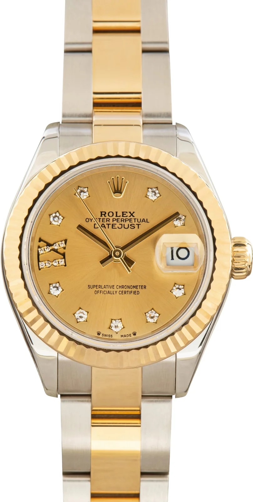 Rolex — Rolex Lady Datejust Ref 279173 Diamond Dial — Watch — resale
