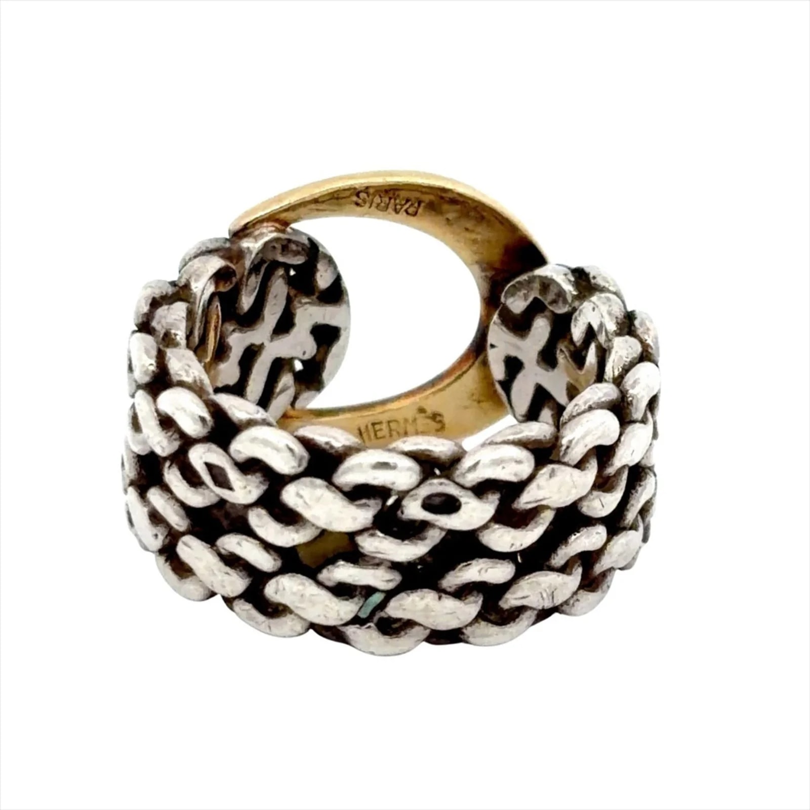 Hermes Yellow Gold Band 4