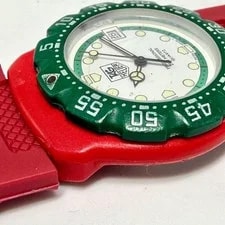 TAG Heuer Formula 1 384.513 Quartz Green Red From JP 3