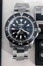 Breitling — Breitling Superocean 44 Special Y17393101 Black Dial + Aftermarket Rubber Strap — Watch — resale