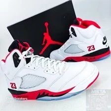 Air Jordan 5 US 13 Icey Nike Retro V HQ7978 101 2
