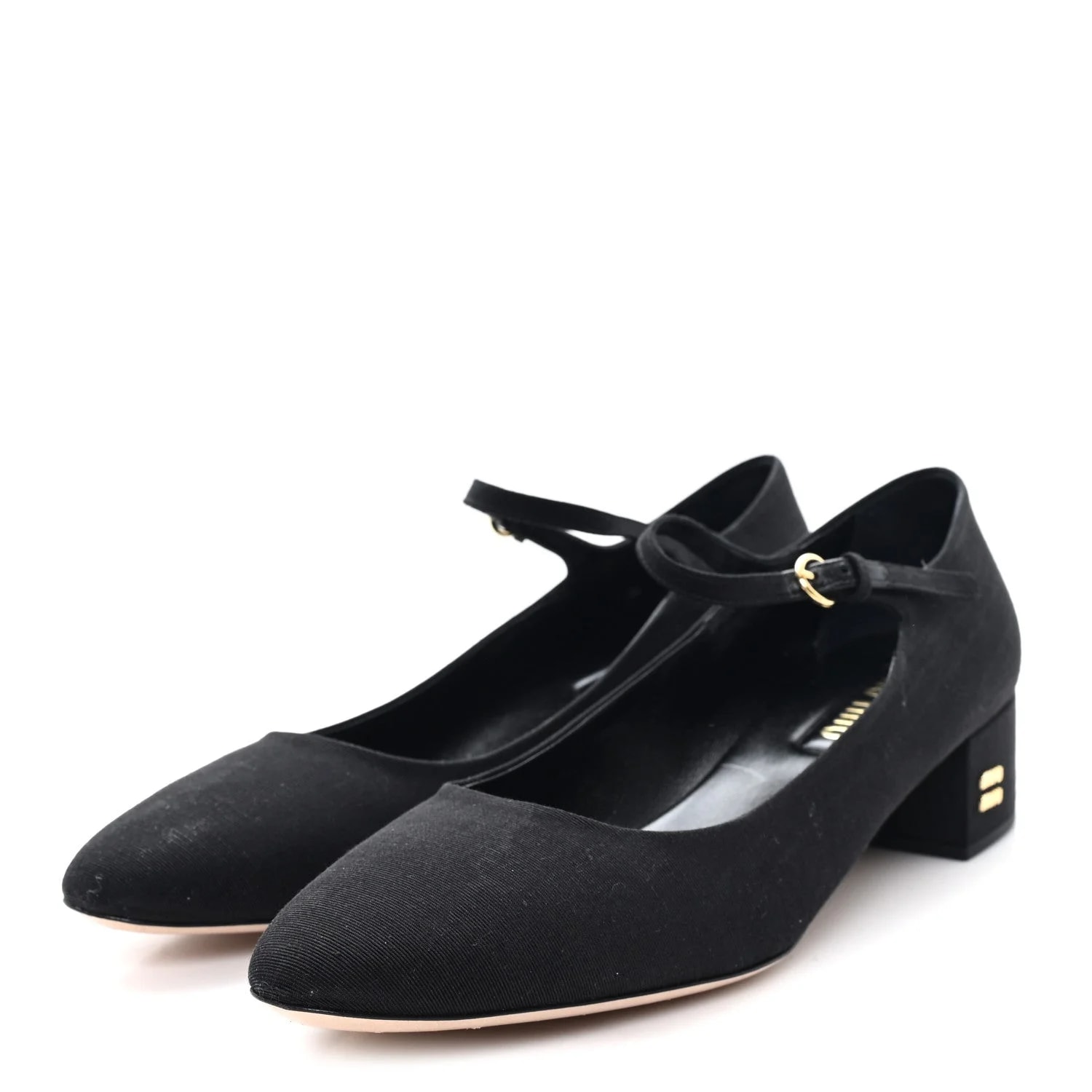 Grosgrain Moire Mary Jane 40 4