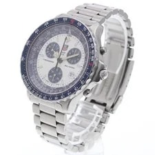 Tag Heuer — TAG Heuer Pilot 530.806K 41mm SS White / Navy #C9162 — Watch — resale