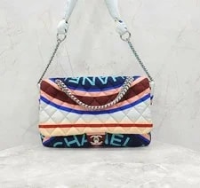 Chanel — Chanel Fabric Flap 155005482 — Handbag — resale