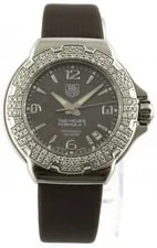 TAG Heuer Formula 1 WAC1217.FC6221 Diamond Pearl Lady Brown Satin 3