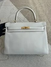 Hermès — Auth Hermès Kelly 35 Retourne Top Handle — Handbag — resale