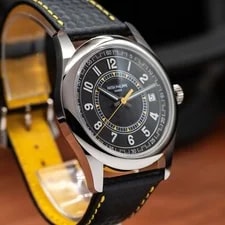 2026 Patek Philippe Calatrava 6007G-001 Yellow Hands Full Set White Gold 3