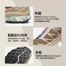 [L49205700] -- Salomon XT 6 Low Top Casual Running Shoes 2