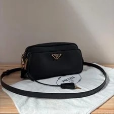 Prada — Prada Triangle Logo Camera — Handbag — resale