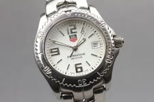 [Exc+5] TAG Heuer Link White - WT1214 From Japan #752 2
