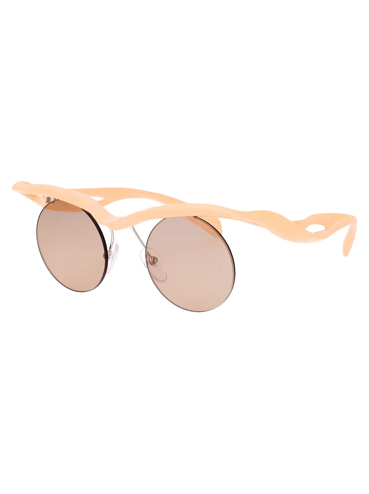 Prada 0pr Injected Round Frame Sunglasses — 2