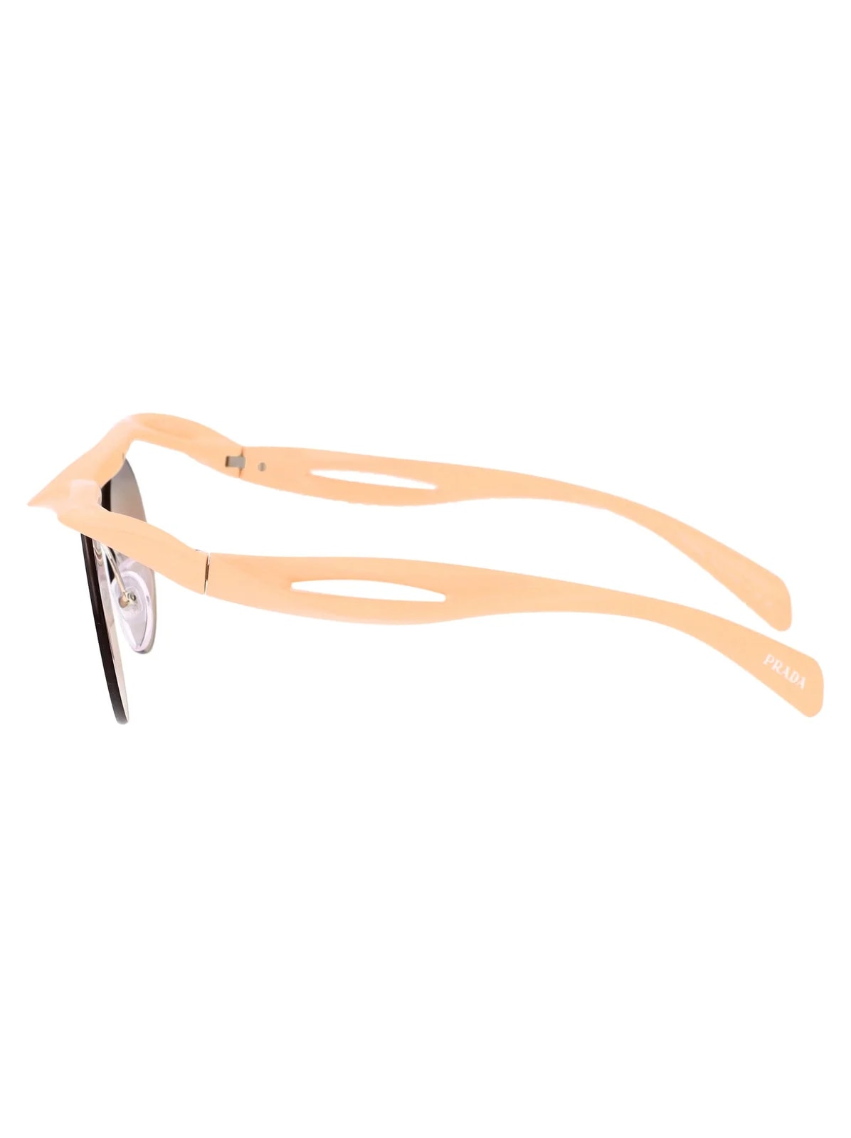 Prada 0pr Injected Round Frame Sunglasses — 3