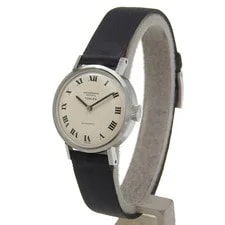 IWC Turler W Cal.442 Stainless Steel / Leather 24mm Ivory Dial Automatic #NW287 2