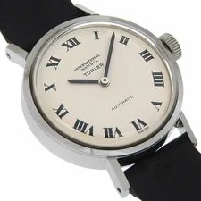 IWC Turler W Cal.442 Stainless Steel / Leather 24mm Ivory Dial Automatic #NW287 3