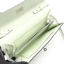 Hermes Kelly To Go Wallet Light #RC279 3