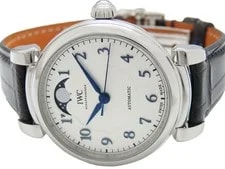 IWC Da Vinci IW459306 Stainless Steel 36mm Quartz Box and Papers #DKW166 2
