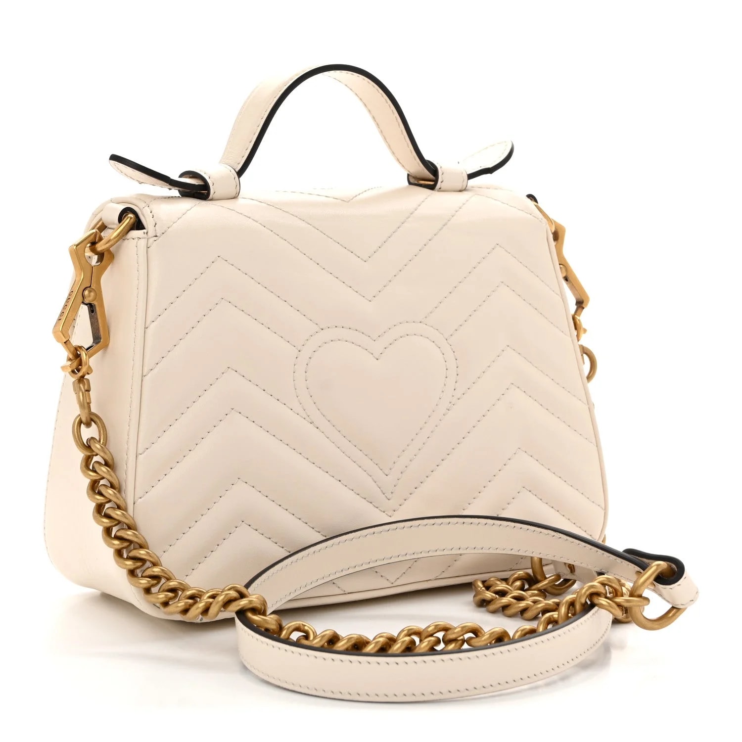 Small GG Marmont Matelasse Top Handle 3