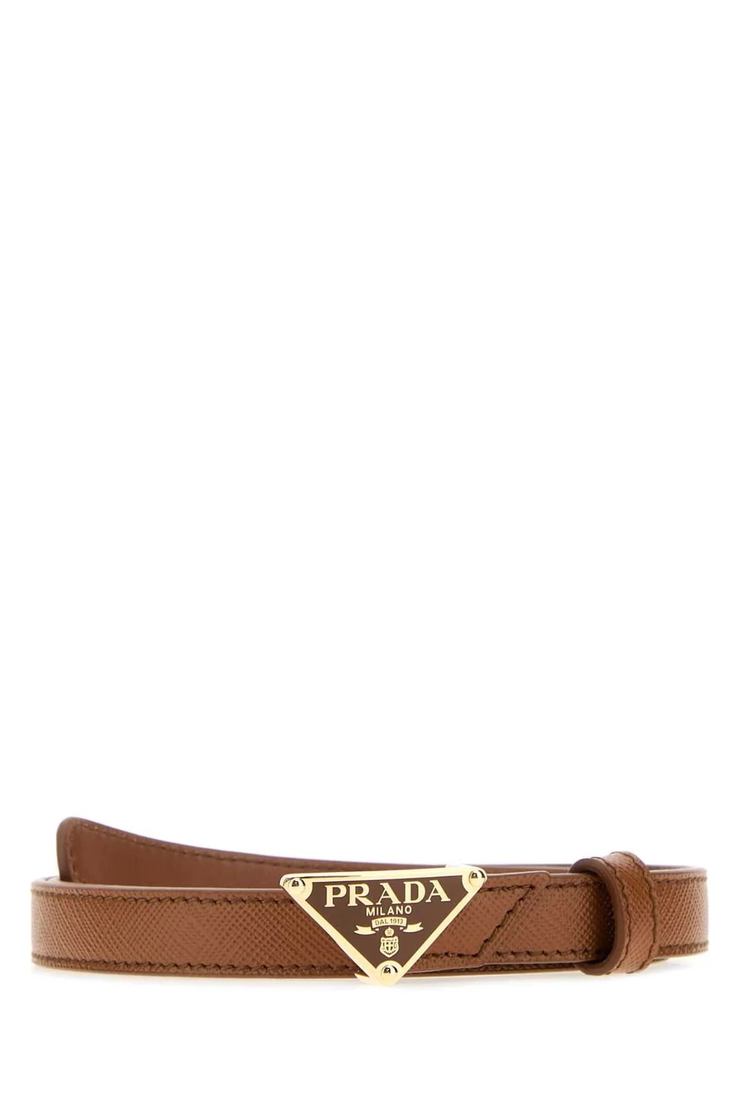 Prada — Prada Triangle Logo Belt — Exterior — Accessory — resale