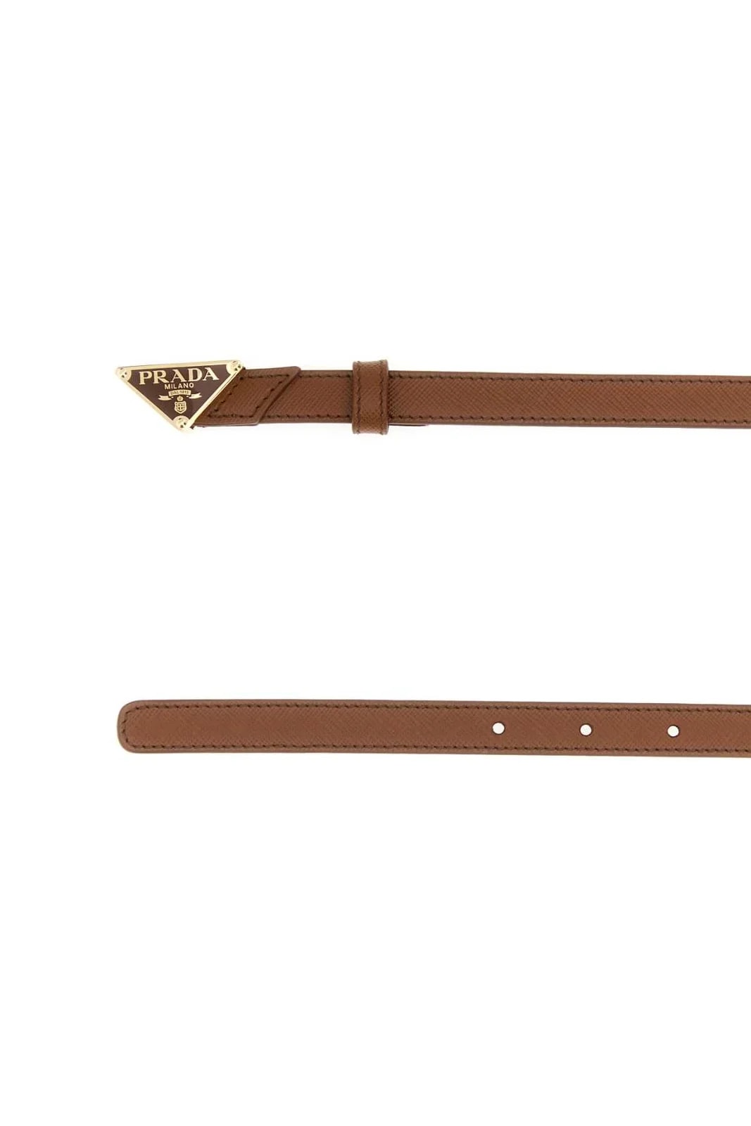 Prada Triangle Logo Belt — Exterior 2