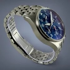 IWC Blue Pilots Chronograph IW378004 - Complete Set With Box and Papers 4