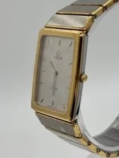 Omega de Ville Quartz 24mm Gray Dial Good Condition With Box 3
