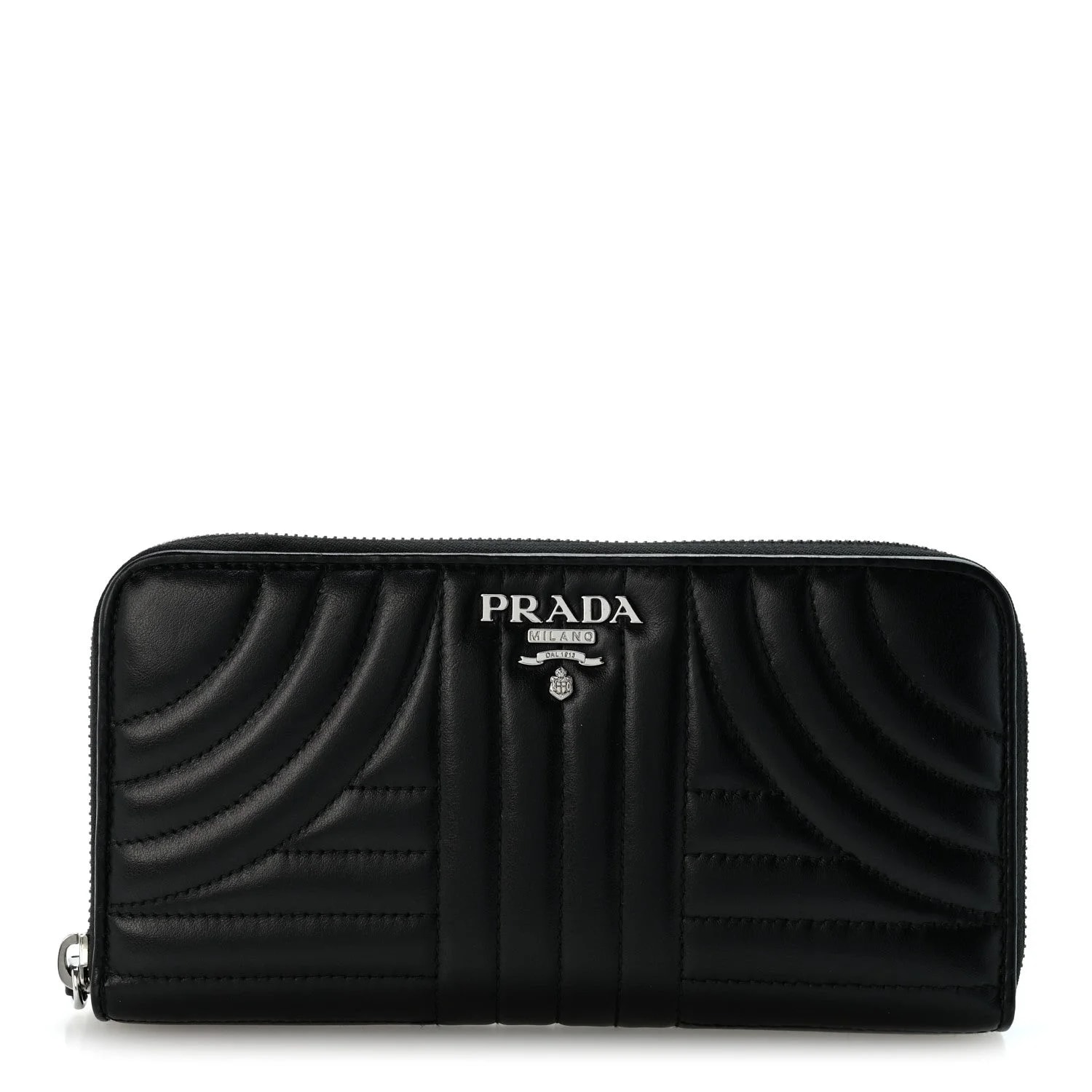 Soft Diagramme Zip Around Wallet